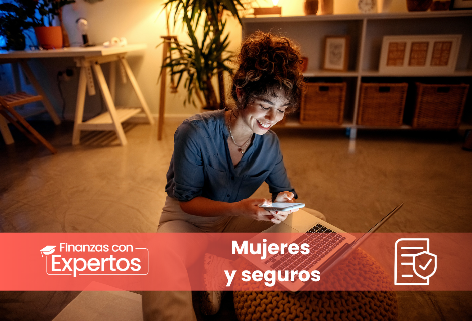 Mujer y seguros