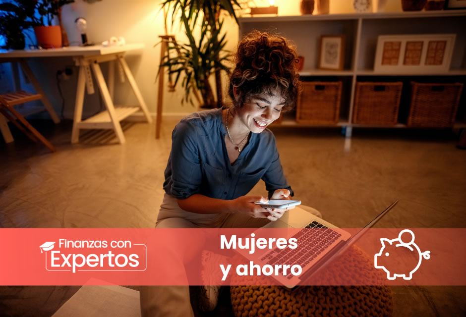 Mujer y ahorro